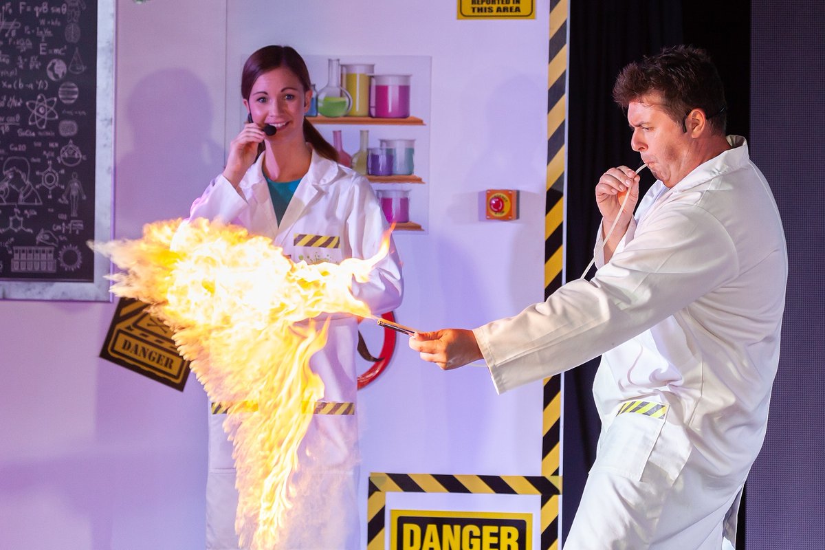 HarlequinTheat's tweet photo. Who knew science could be this much fun! (we certainly didn't...)

@ExcitingScience Comes to the Harlequin Theatre tomorrow! 

Tickets are selling fast so book now to avoid disappointment!

➡️ https://t.co/5CZ3ILQadV⬅️ https://t.co/mjkQh8f0ol