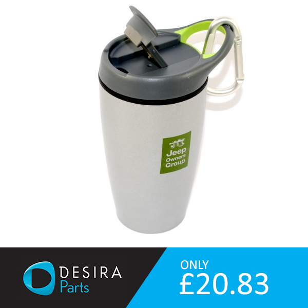 DesiraParts's tweet photo. Jeep Owners Group logo printed in green on the front.

Suitable for both outdoor activities as within your own home.  The nicely designed lid with carabiner is ideal for attaching the mug to for example your bag.

https://t.co/bivjAz1WOQ https://t.co/oaaWZ0F6di