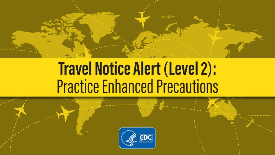 CDCemergency's tweet photo. #CDCTRAVELNOTICE: There is sustained community spread of #COVID19 globally. Older adults and all people with chronic medical conditions should consider postponing nonessential travel. More info: https://t.co/aVAMgYbLNK https://t.co/gsuQbxpZEV
