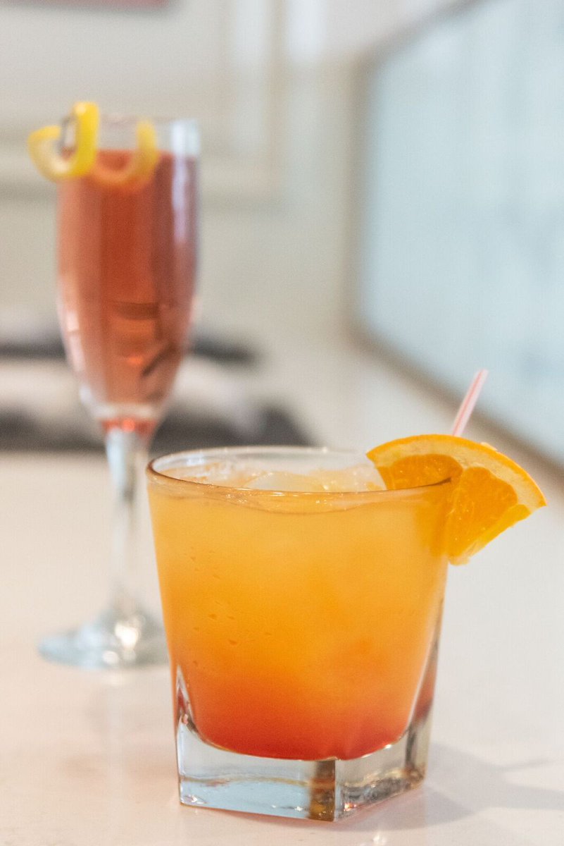 Kick off your weekend on the sunny side—Try one of our cleverly crafted cocktails with friends and family!