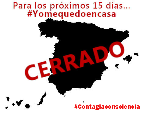 MejoresTwits's tweet photo. Para los próximos 15 días. #YoMeQuedoEnCasa
Contagiemos consciencia en las redes sociales y consigamos parar cuanto antes la pandemia 
RT + #Contagiaconsciencia https://t.co/NzmZHUwp7S