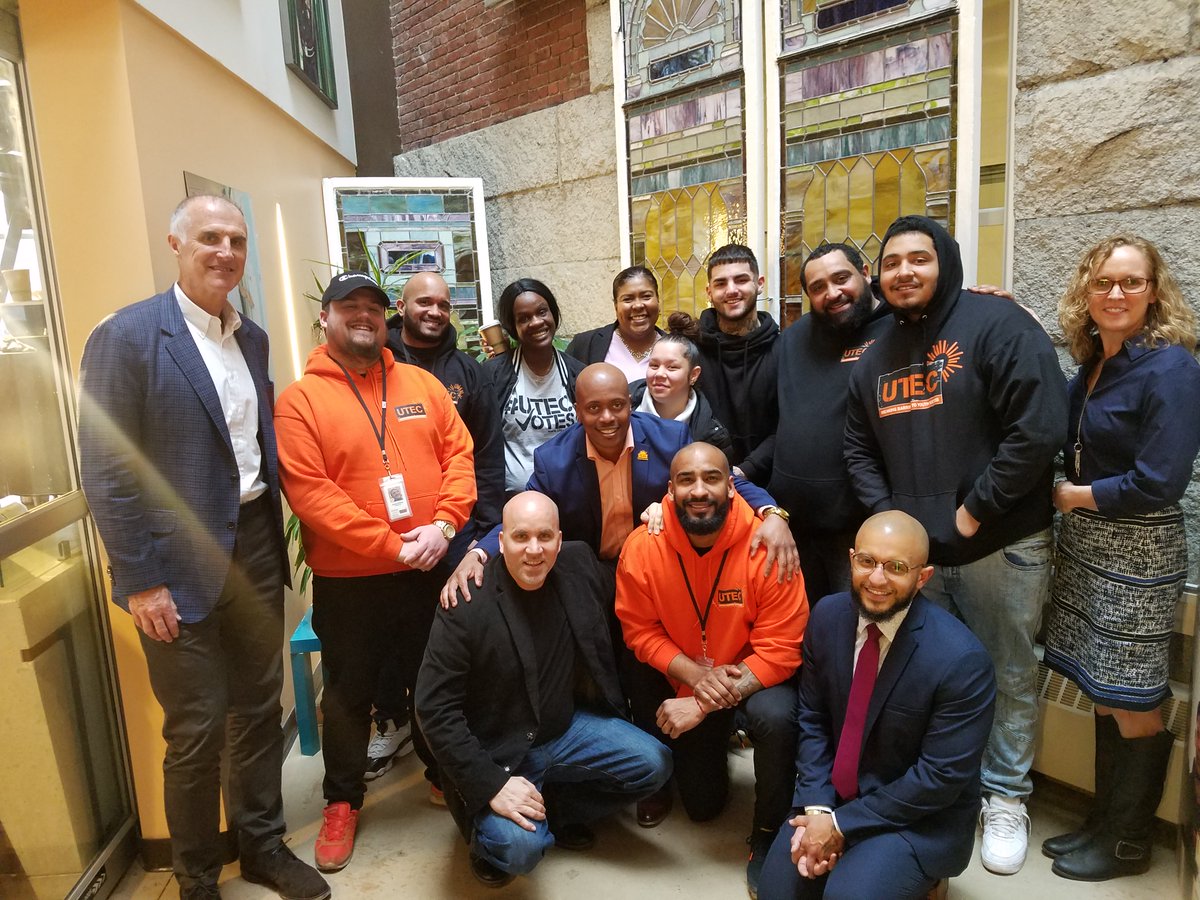 Thanks to Mark Holden of @_STFoundation for coming by and learning about our program yesterday! And thanks for all your leadership on #criminaljusticereform nationally. #MaddLove