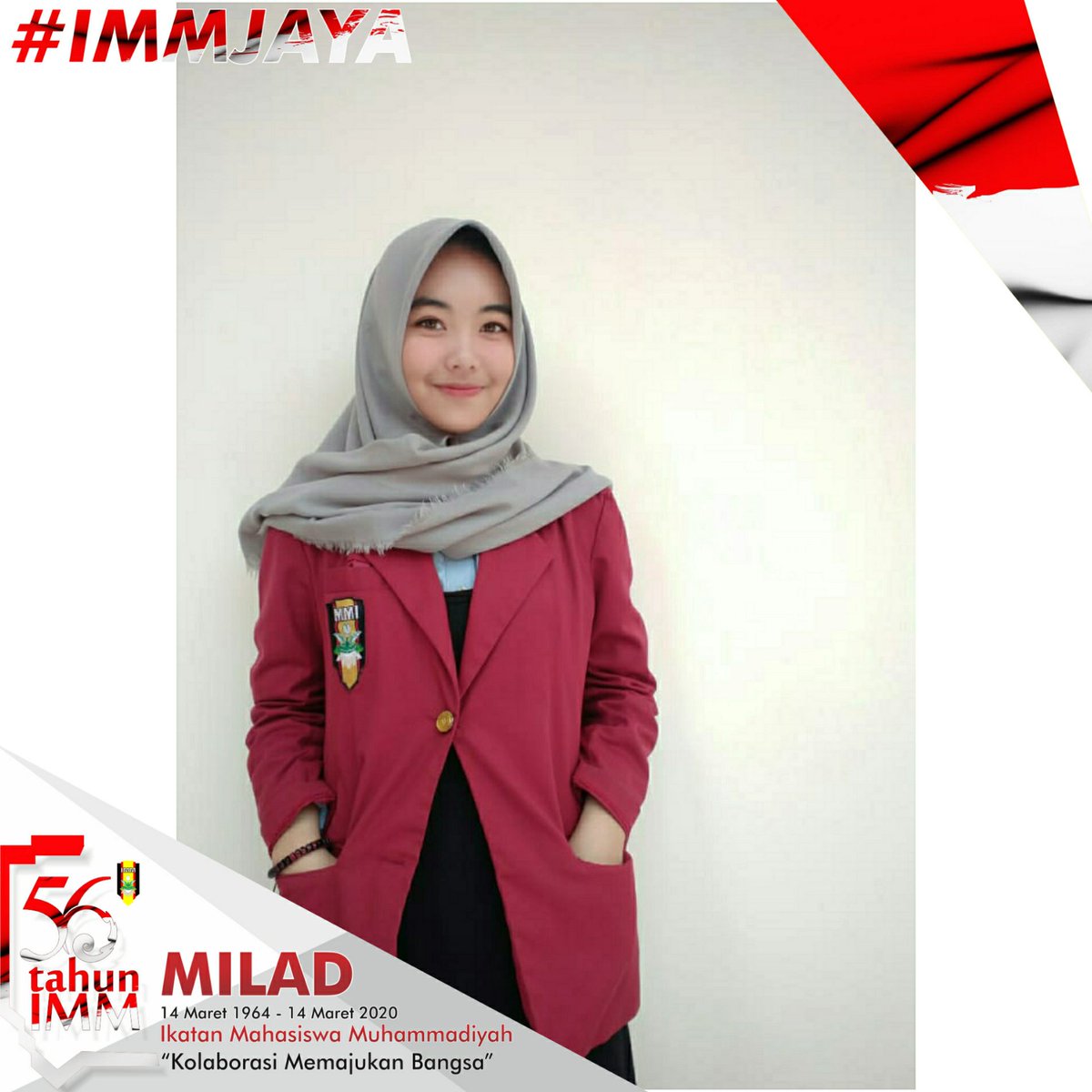 #IMMJ #Ikatanmahasiswamuhammadiyah 
#MiladIMM56