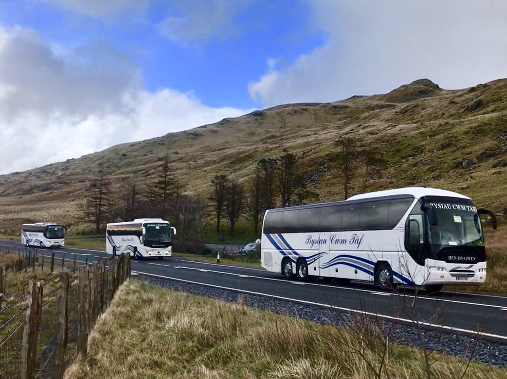 Our Neoplan Tourliner, Volvo Plaxton, and VDL Futura travelling back from North Wales. Taken by Joseff Edwards. 📸 <a href="/bus_coachbuyer/">Bus & Coach Buyer</a> #bcbphotofriday