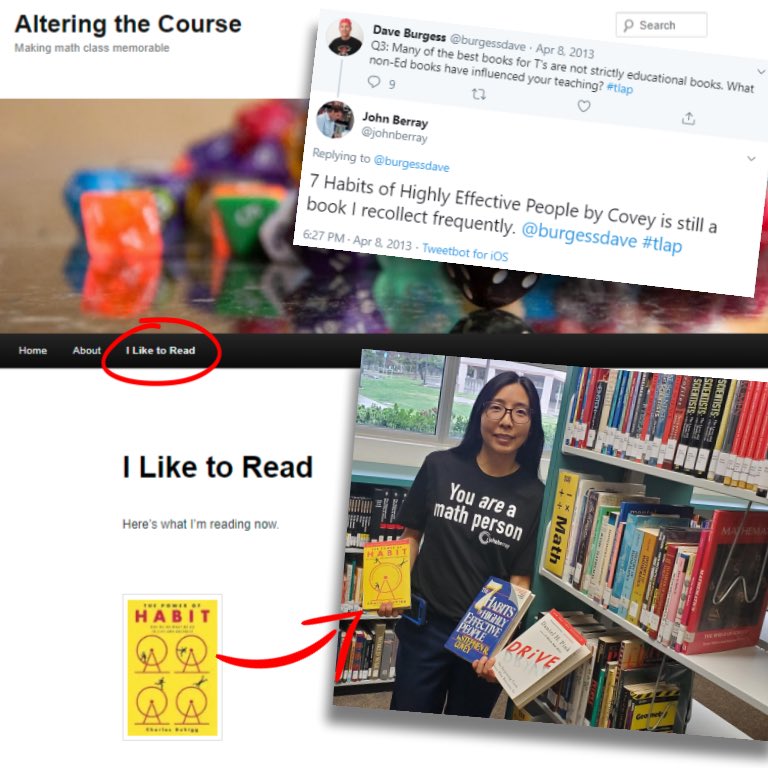 WestHillsLIB's tweet photo. Along with the rest of the Pack, thinking about John Berray. He reminded us we are all math people, and he also was a reading person who was always supportive of our GUHSD libraries #whhspack #YouAreaMathPerson #guhsdmath #mtbos #guhsdlearns https://t.co/a847PqJnCA