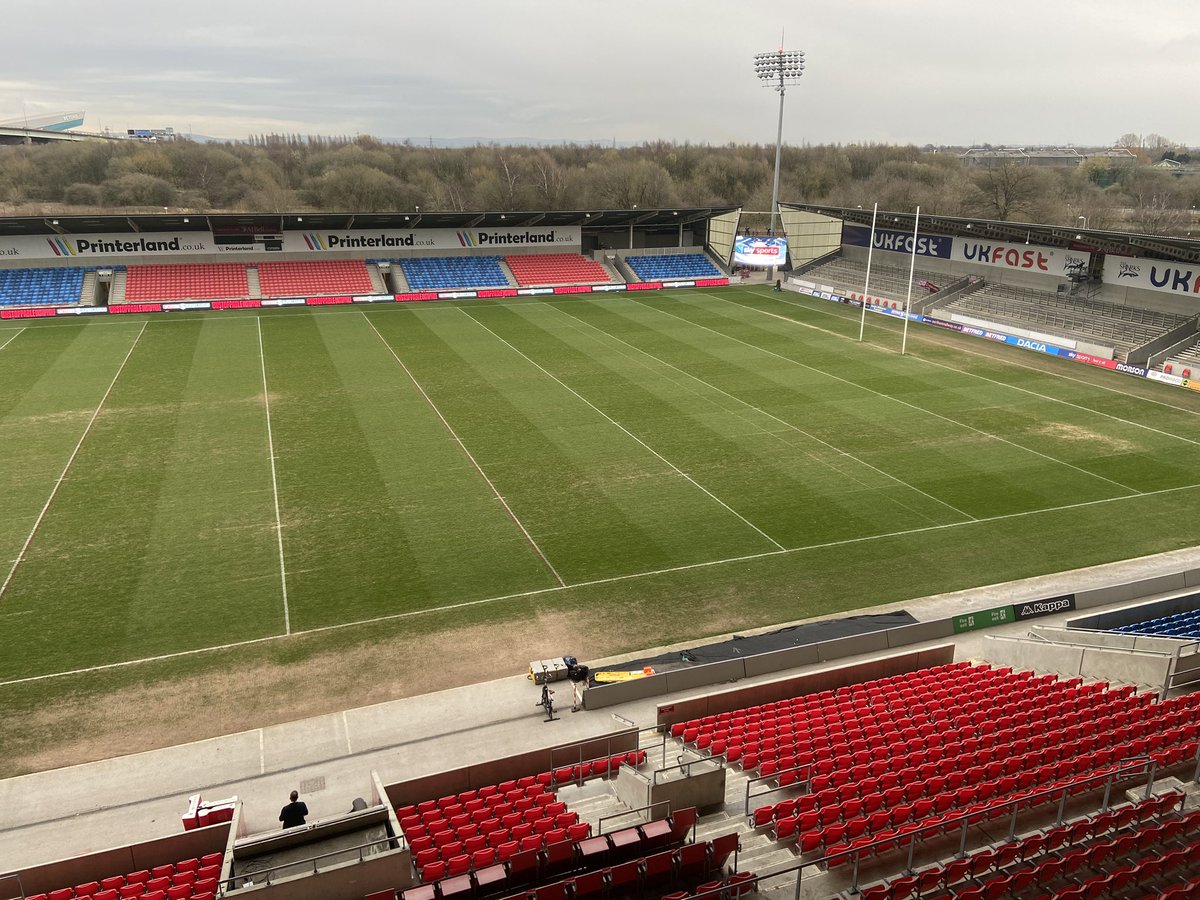 Looking good and ready for the <a href="/SalfordDevils/">Salford Red Devils 👹</a> game tonight! <a href="/Club13_Official/">Club13</a> event taking place too with <a href="/Chris_Brindley_/">Chris Brindley</a>  and Shaun Wane our guests for the evening. #TogetherStronger