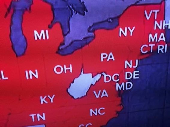 I always knew that West Virginia was the safest place to be during the apocalypse, and I was right.