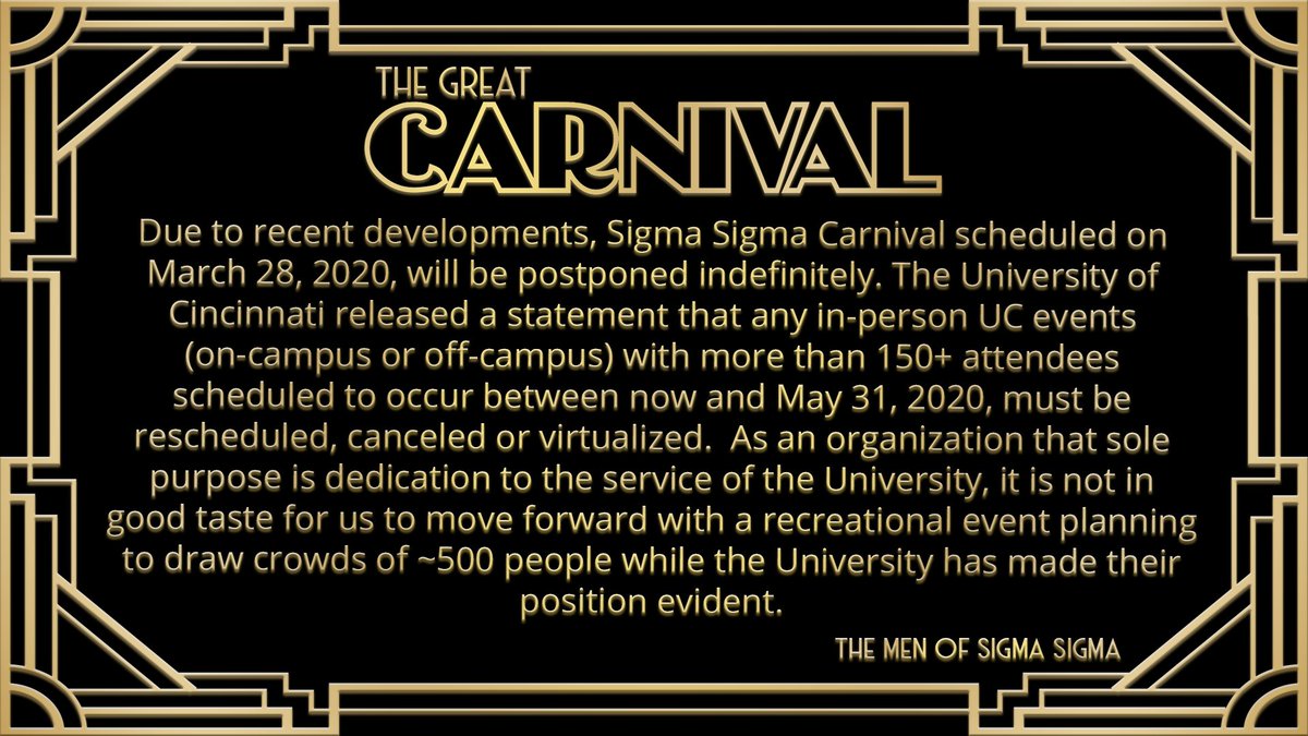 Sigma Sigma Carnival tweet media