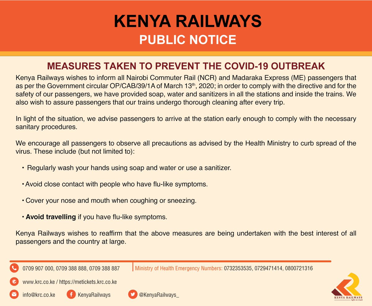Kenya Railways (@kenyarailways_) on Twitter photo 