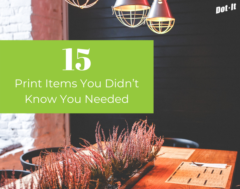 NapkinsOnly's tweet photo. We'd like to add custom printed napkins to the list 😉 |15 Restaurant Print Items You Didn’t Know You Needed | Dot It https://t.co/nrNX1Cn2dr https://t.co/s0MVScpxlY