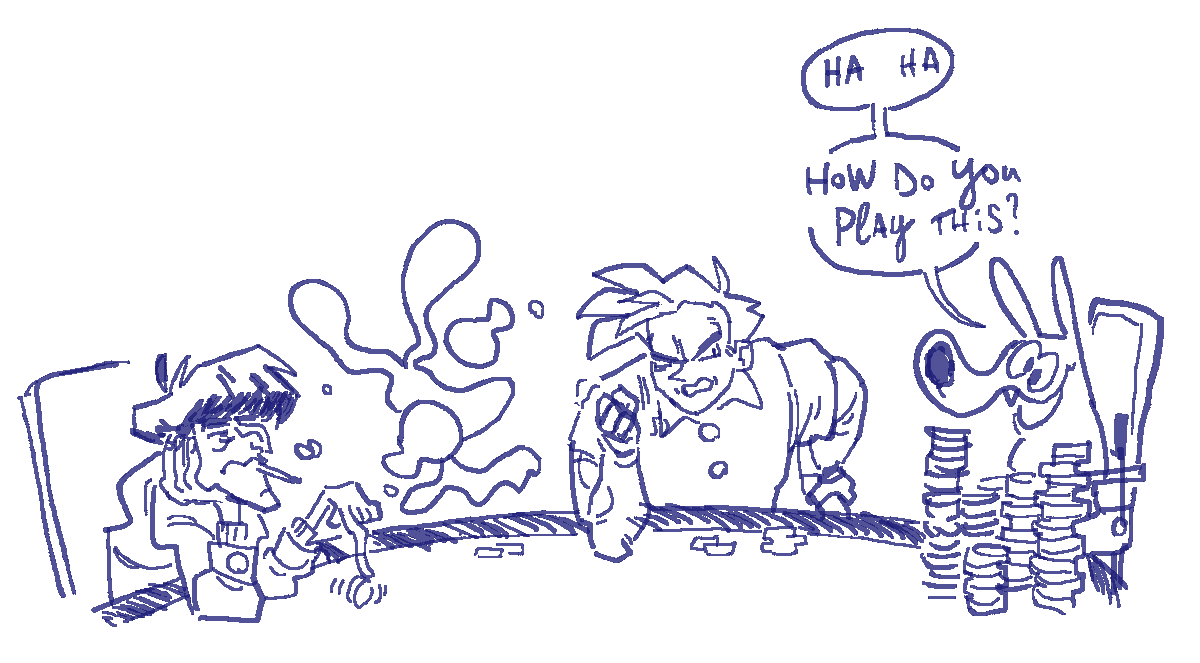 also since it didnt tag and because im nice
horizon hugger is @AnAxeDraws
guluku is @ShinRyuful / @haohshokoken
dogball is @dogbuttbutt
jack of spades is @DuckNPluck1
highway harry is me!!!!!