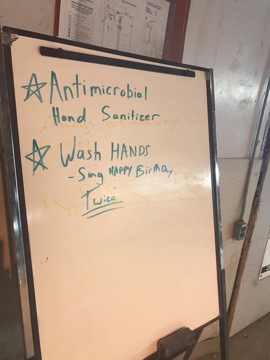 To measure 20 seconds washing your hands, sing Happy Birthday twice! #SafetyTip from #BarrieUPS #CanadaSafetyCup2020 📦🎉💪🏼🏆