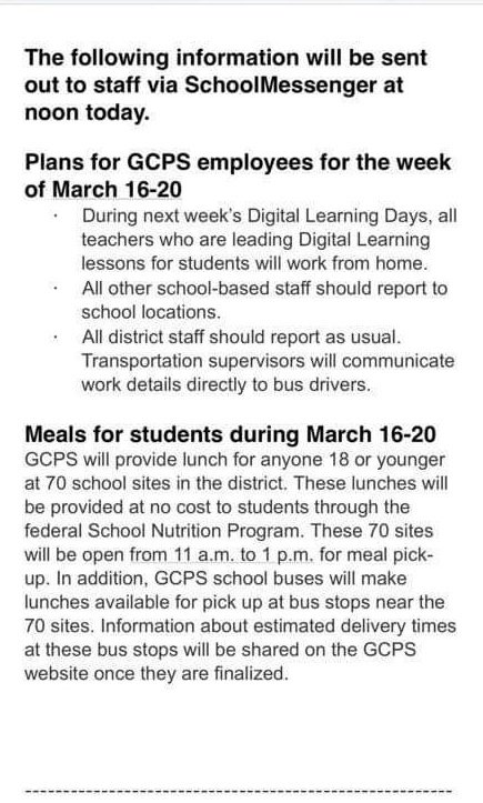 recessforall's tweet photo. @TreyHildebrant This what Gwinnett county just sent my parents. I am praying to see how we can help too! https://t.co/24djTHB0fg