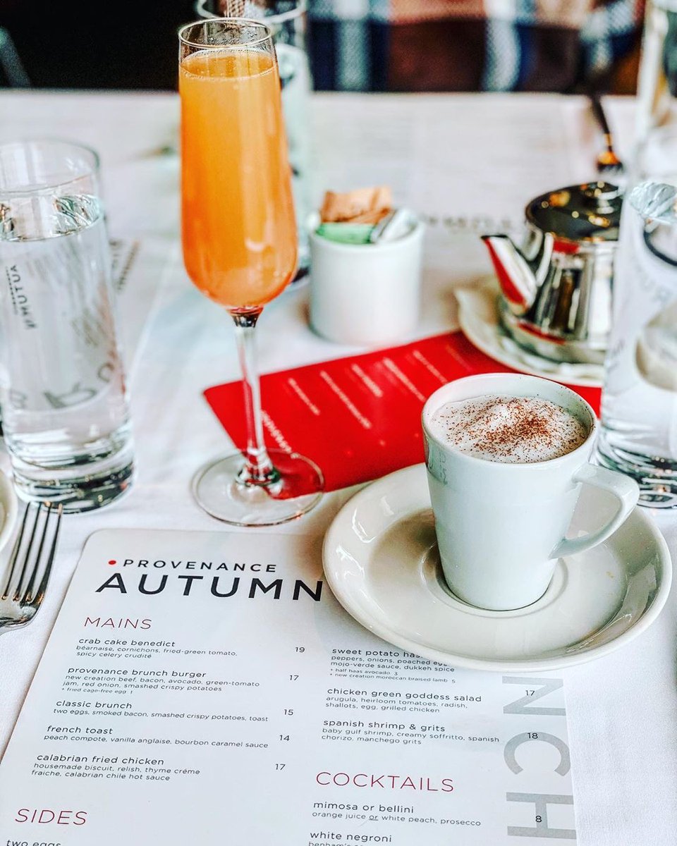 ProvenanceatCMA's tweet photo. Mimosa or Cappuccino? Why not both! This weekend, indulge with a glass of two. Photo by, @a_doggie_bag https://t.co/ub5LQrK5xK