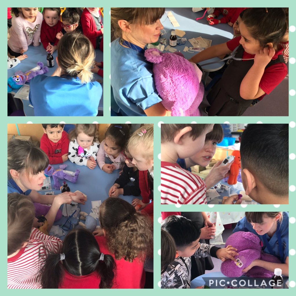 TerraceRoad's tweet photo. Thank you Nurse Fi who visited us #trpturtles this morning. We learnt about our bodies and what happens if we get hurt. We even helped look after poor teddy! Great job Turtles 👍🐢 #BSW20 @BritSciAssoc @ScienceWeekUK #TRPstem @SwanseabayNHS https://t.co/MThmG2sEeS