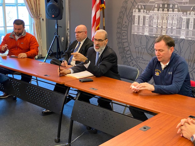 Staten Island USA (@statenislusa) on Twitter photo Happening now: Borough President Oddo is meeting with local electeds and both Staten Island University Hospital and Richmond University Medical Center to discuss COVID-19 and its impact on the island to be proactive on needs and expectations. Happening now: Borough President Oddo is meeting with local electeds and both Staten Island University Hospital and Richmond University Medical Center to discuss COVID-19 and its impact on the island to be proactive on needs and expectations.
