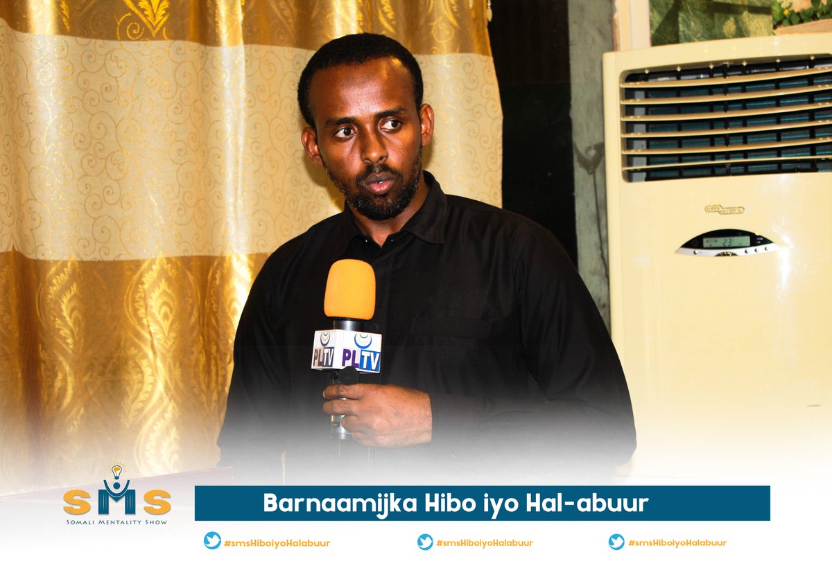 SMSORG1's tweet photo. Somali Mentality Show, waxay u taagan tahay inay u qareento helidda, tababarka iyo maalgelinta dadka Hibada leh.

Abdifatah Ajab
#smsHiboiyoHalabuur https://t.co/CiTMIfSGNV