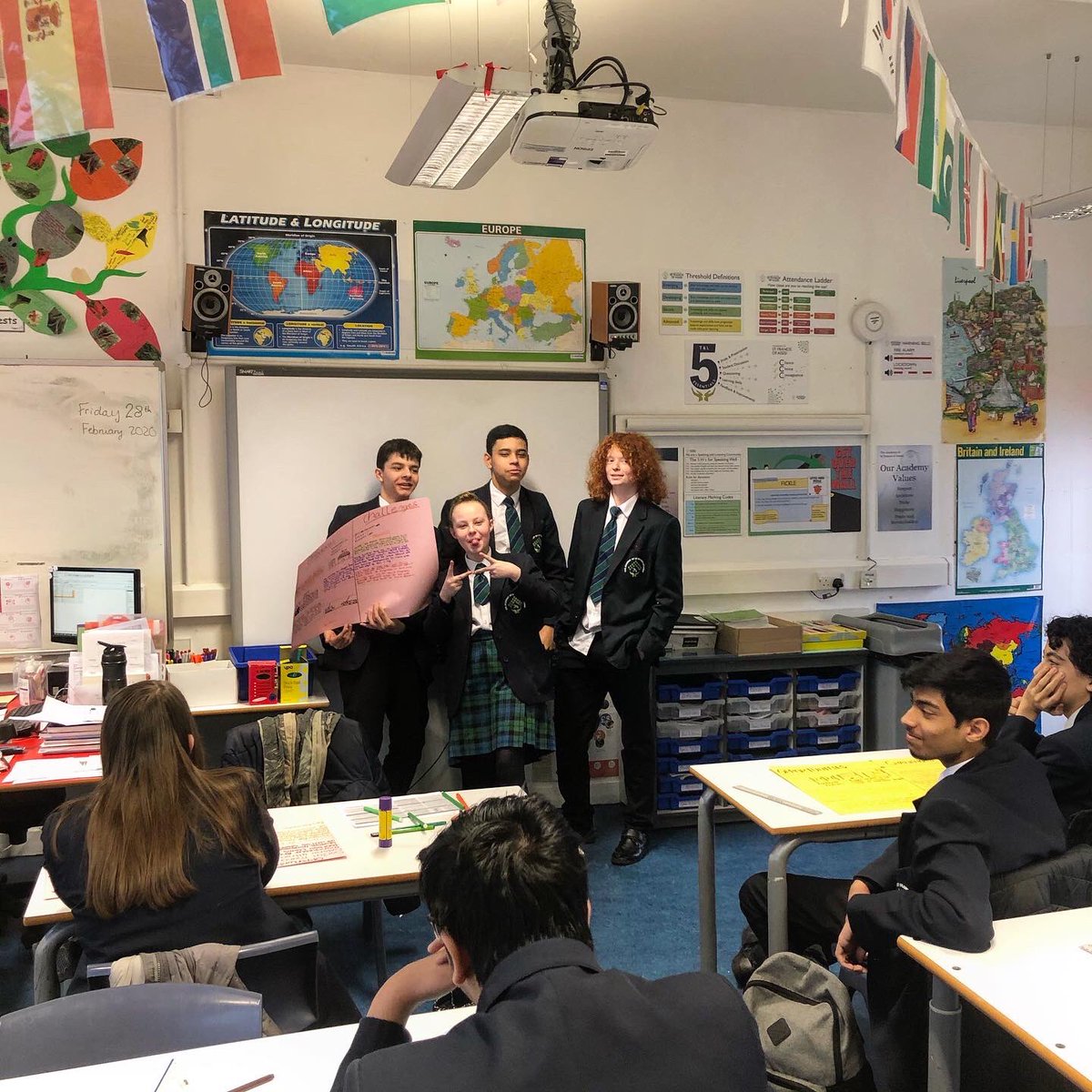 mrcleggg's tweet photo. Excellent presentation work from Year 10! Always a pleasure, even when they’re a pain 🌍 https://t.co/XhN26h3p7X