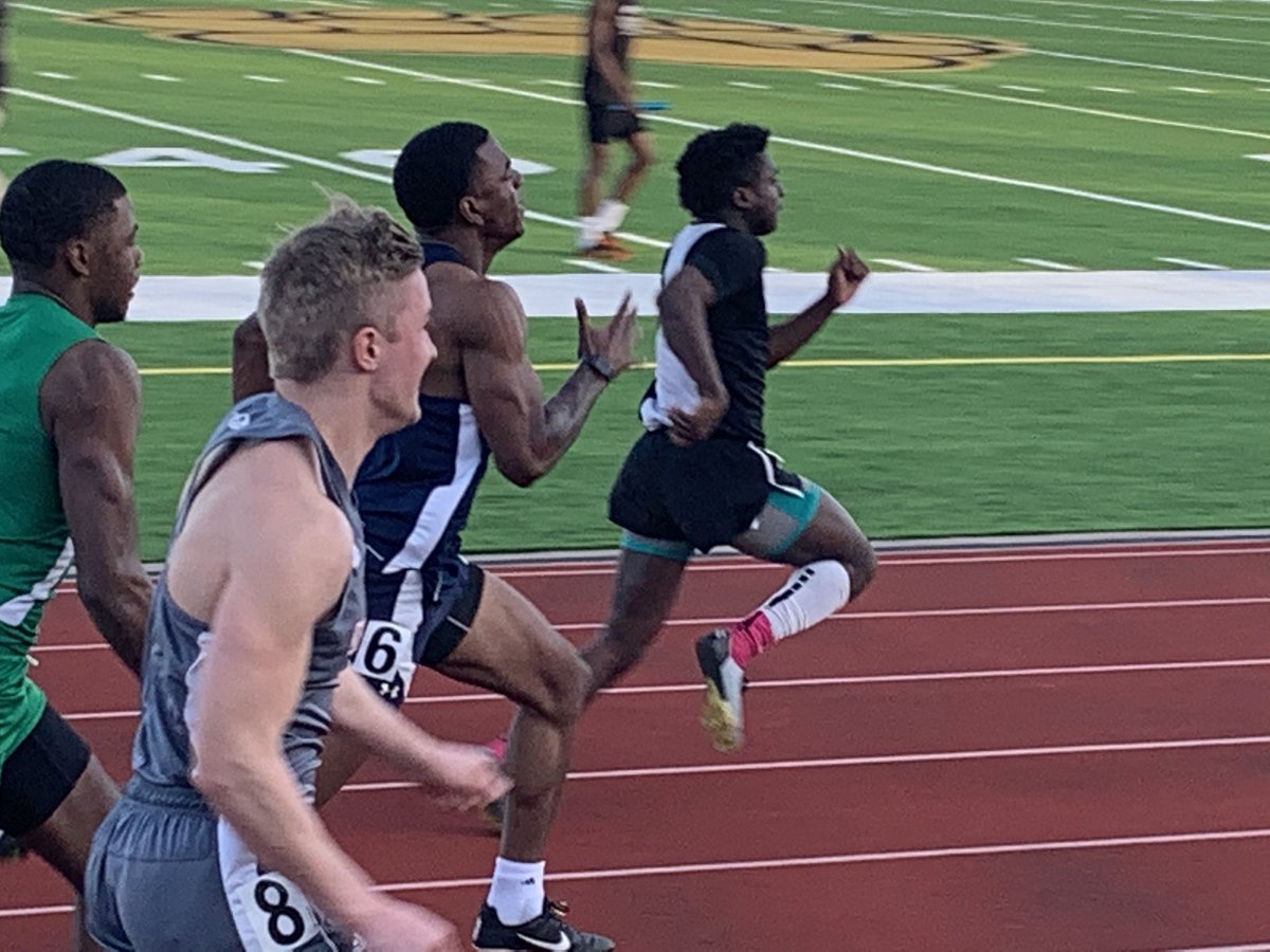 Debra Barnes (@debbar205) on Twitter photo Congratulations to Tae McGregor for winning the 100m with a time of 10.81, placing 2nd in the triple jump with a jump of 42’7” and placing 3rd in the 400m with a time of 51.87 at the Lincoln Invitational Meet yesterday. His other event the 200m was not run. Congratulations to Tae McGregor for winning the 100m with a time of 10.81, placing 2nd in the triple jump with a jump of 42’7” and placing 3rd in the 400m with a time of 51.87 at the Lincoln Invitational Meet yesterday. His other event the 200m was not run.