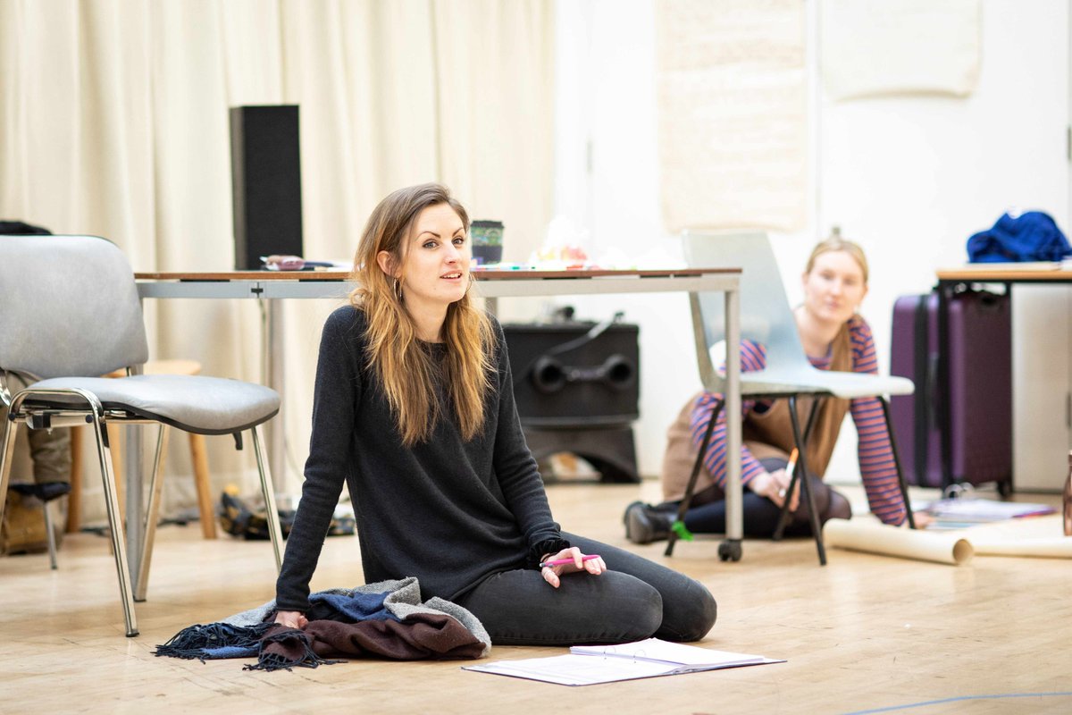 Hamps_Theatre's tweet photo. The #HTClassics season kicks off with a bang next week as @NobelPrize winning playwright Harold Pinter's #HTDumbWaiter plays on the Main Stage from 19 March🙌
Can't wait? Take a peek into the rehearsal room with these stunning pics from @HelenMaybanks 👇
https://t.co/paKdKLaROn https://t.co/7WPw3zrv9H
