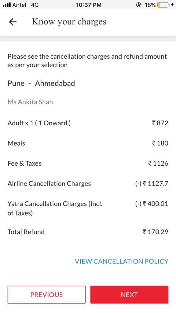  @YatraOfficial  @narendramodi  @PiyushGoyal  @myogiadityanath  @Swamy39 - when people cancel their plans for to  #CoronavirusPandemic then airlines and  #Yatra gives nice refund! Must look into it!