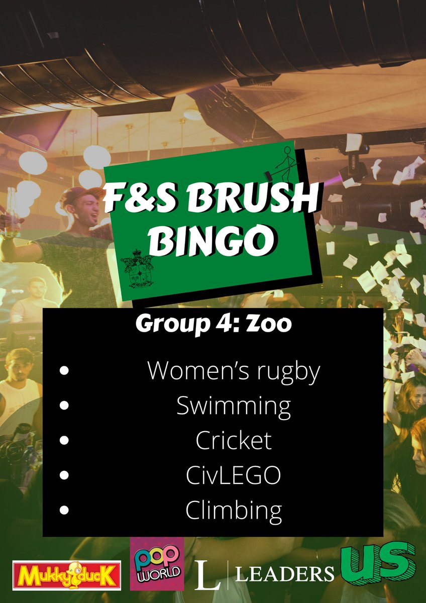 UDRFC1987's tweet photo. Here’s a update post for group 4 👏🏽😁 @uodcivlego wanted to be a part of the bingo aswell so this is for them ✨ if we’re missing out any other societies that would like to take part then please just comment down below or message us please! 👊🏽🔥
#derbyunion #bongobingo #charity https://t.co/04ZYEY4nRX
