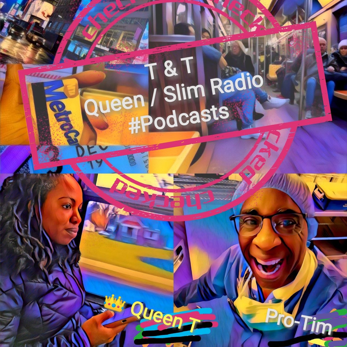 QueenSlimRadio's tweet image. #AVoiceIsAllYouNeed 👑 T&amp;amp;T Queen Slim Radio 🎤‼️ #QueenSlimRadiov 🚍🚌 real life #BusStopChronicles