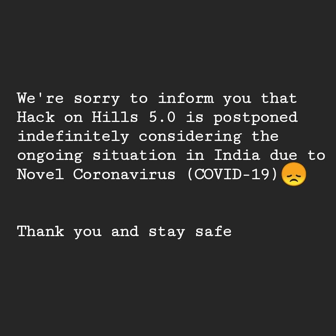 Hack On Hills tweet media