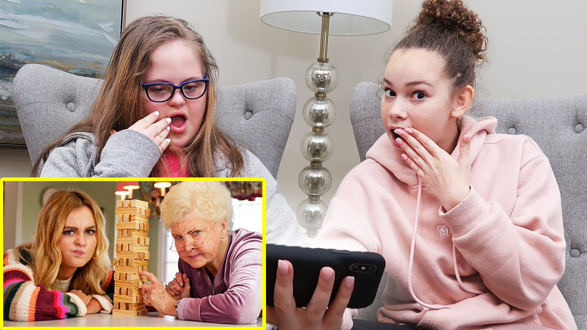 Sarah &amp; Olivia REACT to "Two Can Play This Game" music video on <a href="/funniflix/">funniflix</a>!  Check it out HERE: youtu.be/go8X2-2mk2M