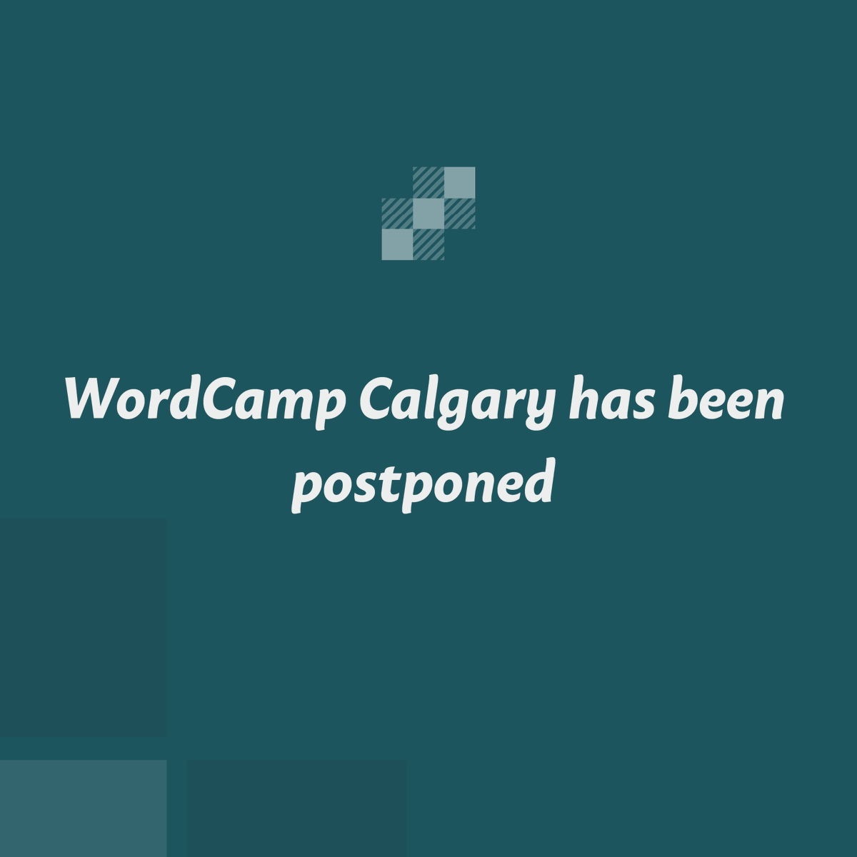 WordCamp YYC tweet media