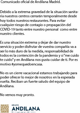 RPblic's tweet photo. Comunicado oficial de @GrupoAndilana cese temporal de actividad laboral, nos vemos muy pronto. https://t.co/tOQF8gK64B