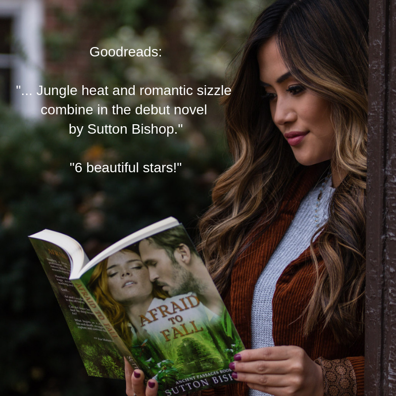 SuttonBishop2's tweet photo. Homebound during the coming weeks? Get lost in a βsteamy, pulse-pounding delight.β Goodreads
Amazon: https://t.co/Xmzi4C4QAkβ¦/β¦/B07HMGVZXP #SuttonBishop #AfraidtoFall #AncientPassagesSeries #Escape #Romance #TBR #ContemporaryRomance https://t.co/GKtxynJDVp
