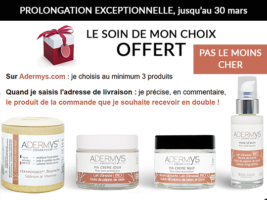adermys's tweet photo. Décision de prolonger l'offre sur l'ensemble du mois de mars : prendre soin de soi est très réconfortant, relaxant et déstressant. En cette période de #coronavirus, rien de tel que se faire plaisir : https://t.co/gRaKoUZrrc
Courage &amp; Solidarité.
A très vite !
Stéphanie Benoit https://t.co/WY5cQQhFt7