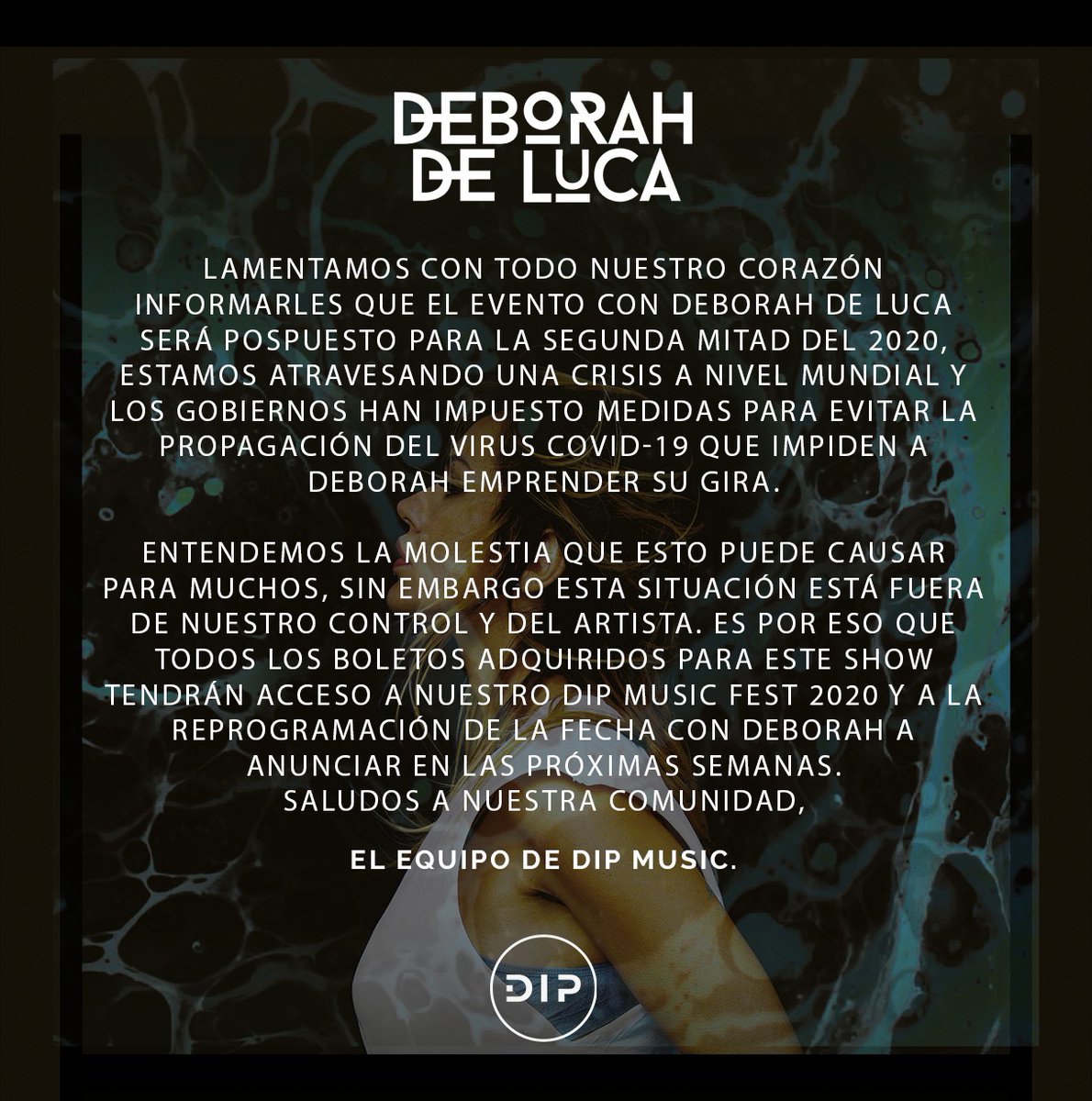 dipmusicmx's tweet photo. ¡COMUNICADO IMPORTANTE! https://t.co/C2FhGfJN1c