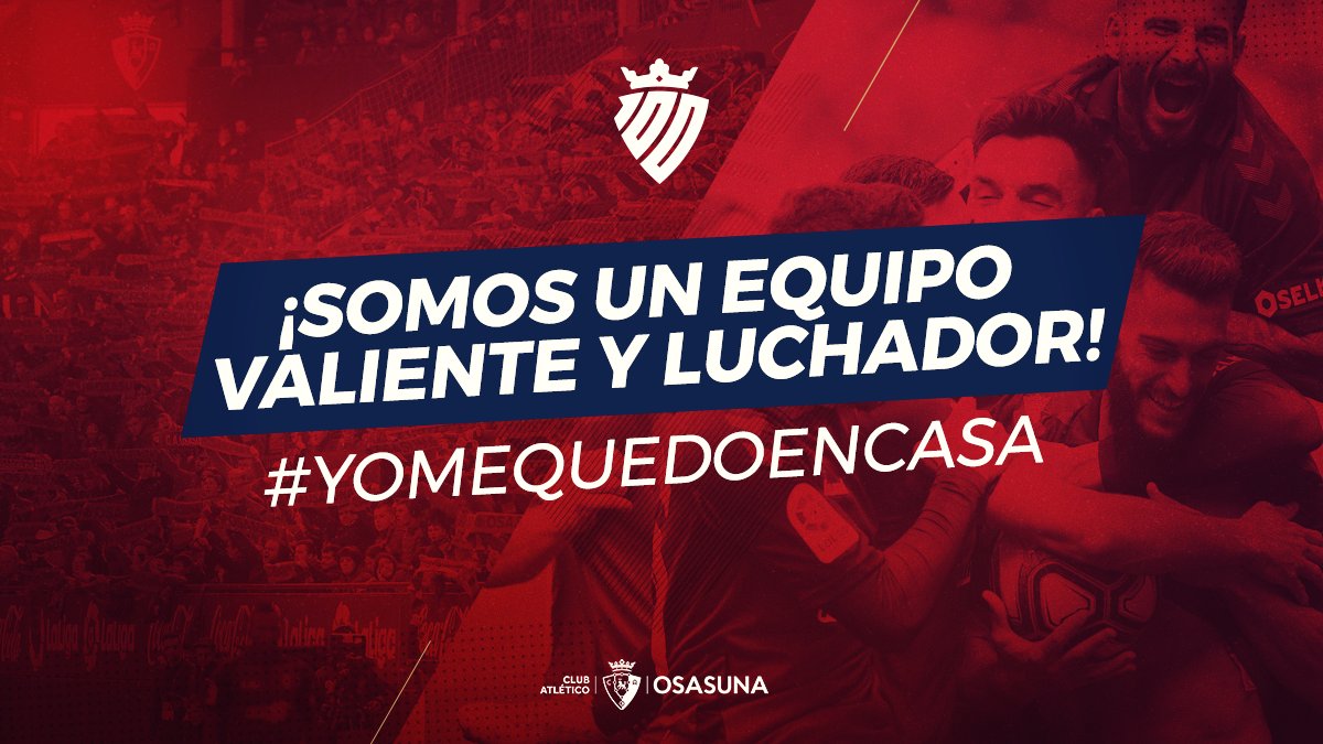 Osasuna's tweet photo. ❤️ #YoMeQuedoEnCasa https://t.co/jPBzbYSmbU