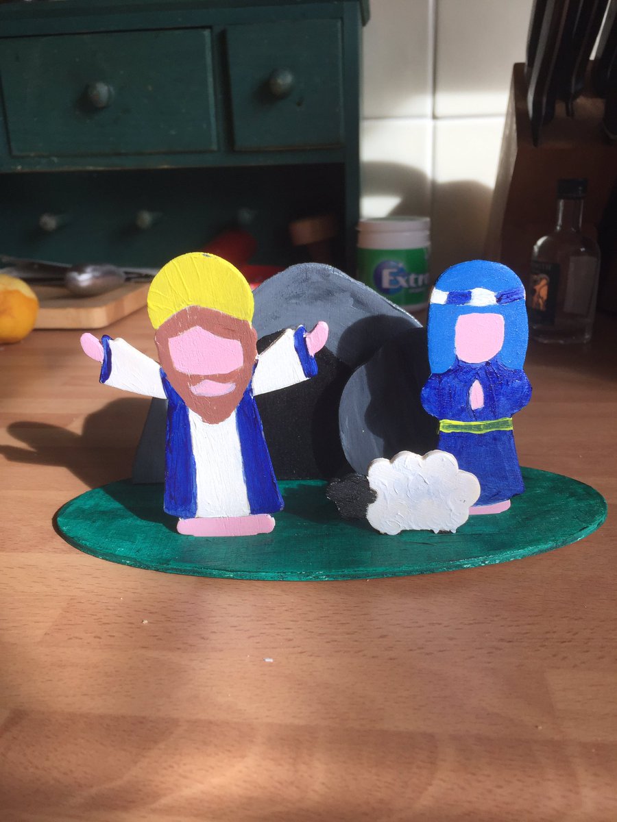 Hard spent afternoon preparing for a Messy Church which sadly won’t be happening. However nothing prepared, in service is ever wasted.