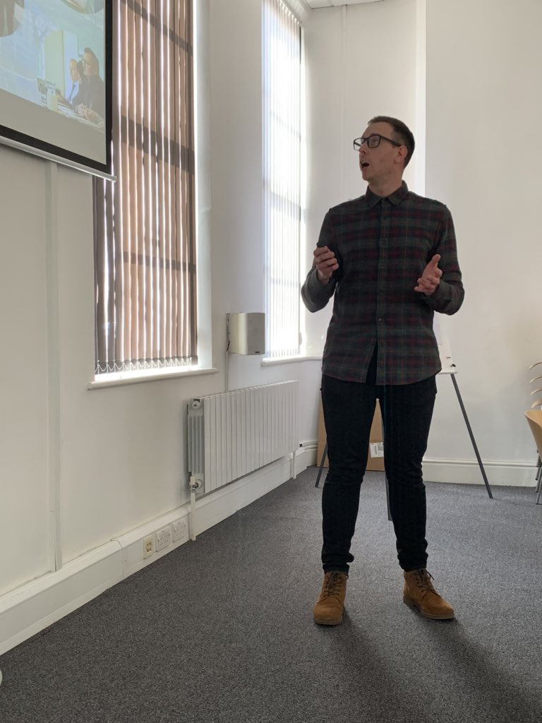 VigourTraining's tweet photo. What an inspirational 2 days.  An incredibly conscientious bunch of professionals at @derry_bs developing their #presentationskills  This group took their feedback, and looked, sounded and felt massively improved. #lovemyjob    Well done all @bandkbuild We build We learn https://t.co/jUXbnGAYDN