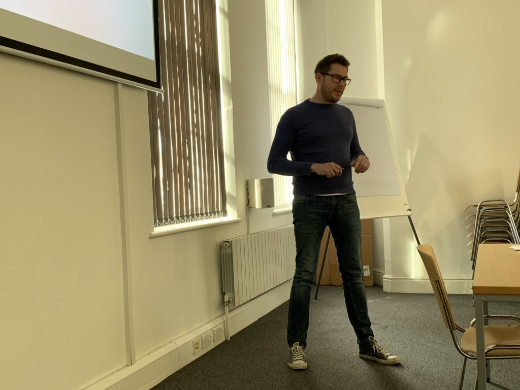 VigourTraining's tweet photo. What an inspirational 2 days.  An incredibly conscientious bunch of professionals at @derry_bs developing their #presentationskills  This group took their feedback, and looked, sounded and felt massively improved. #lovemyjob    Well done all @bandkbuild We build We learn https://t.co/jUXbnGAYDN