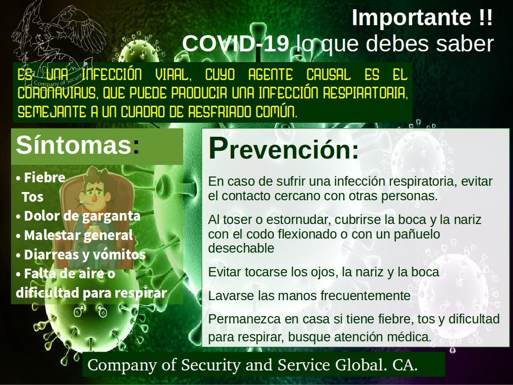 ZentinelG's tweet photo. Es importante, lo que debes saber sobre COVID-19 https://t.co/bPLFl9oVdu