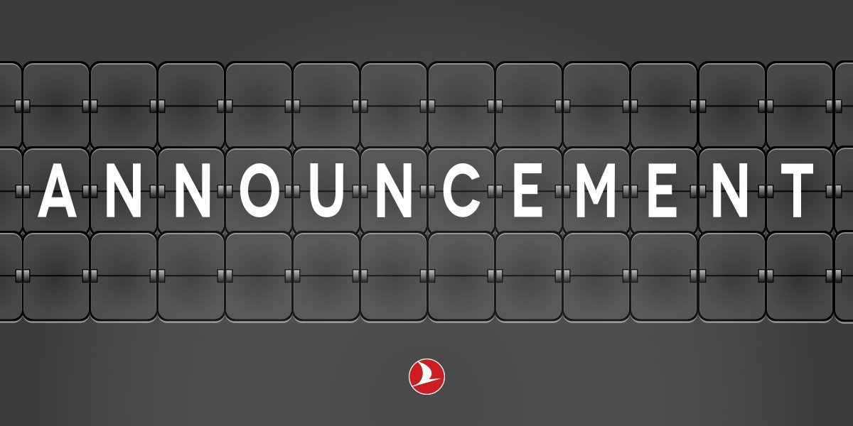 ℹ
Please visit the following link for details about refund and rebooking requests for the flights affected by Coronavirus outbreak.
🔎 https://t.co/7YSh8Ruutu https://t.co/FY4b3jPozo