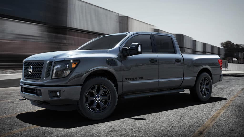 Hurry in and save over thirteen-thousand on a new, fully-equipped Twenty-Nineteen Titan XD. Only at Smolich Nissan.

smolichnissan.com

#inbend #bendoregon #NissanTitan #NissanTitanXD #smolichnissan #2019NissanTitan #NissanTrucks