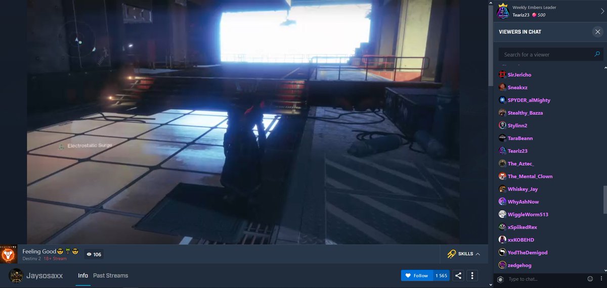 WithMixer's tweet photo. 106 people watching a very aspiring streamer without a face. 143 people watching another aspiring streamer without a face. Pictures taken at the same time. #network #uniquecommunity #embers4hosts #partnerpush https://t.co/jks9k5PrIv