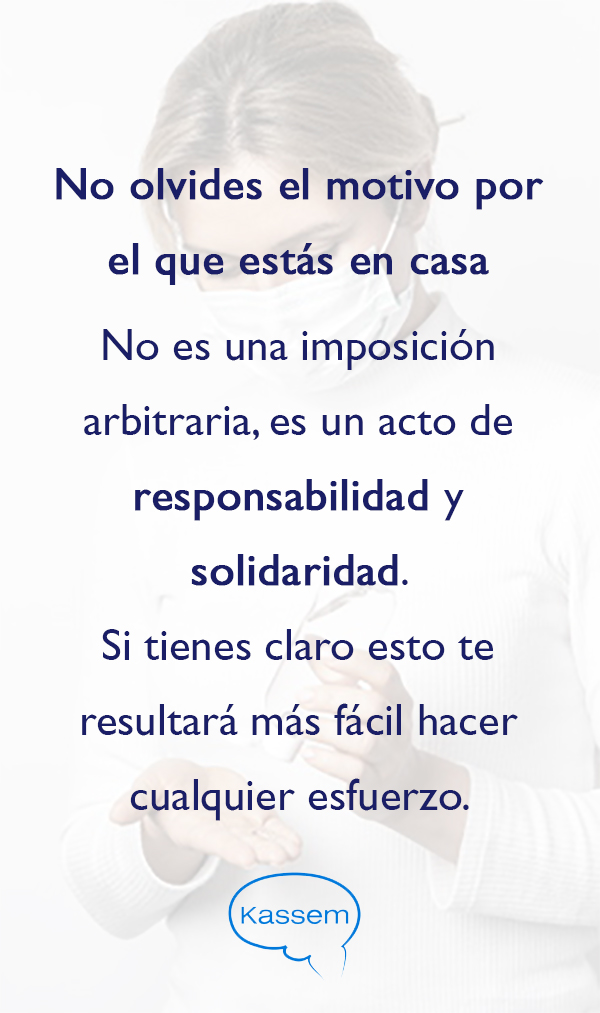 CentroKassem's tweet photo. Las medidas de contención suponen una contribución importantísima para frenar la expansión del virus. Por eso, desde el Centro Kassem te ofrecemos algunos consejos útiles para sobrellevar la cuarentena en casa. Puedes leerlos a continuación:
https://t.co/DUre4Edt5Q https://t.co/HBA246tobe