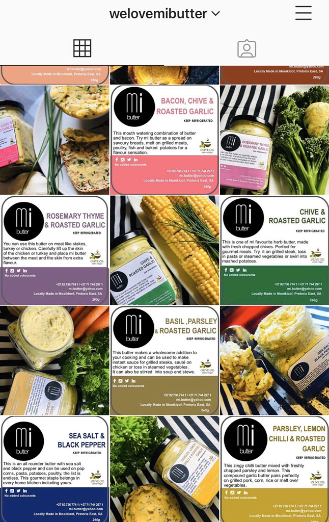 welovemibutter's tweet photo. Delicious ways to use mi butter. Checkout our instagram for more ideas
#welovemibutter #mibutterdaily #localislekker #bestofpretoria #madewithlove #blackfemaleentrepreneurs #smme #butterlover #foodphotography #butter #smallbizz #googlefood #deliciousfoods @BuyLocalZA https://t.co/bDZDRi4cDQ