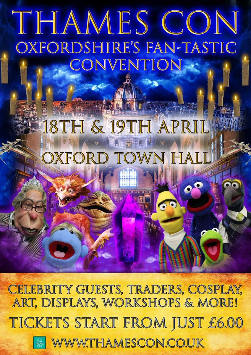 Thames_Con's tweet photo. We won't let #COVID_19uk ruin our fun but we will take special measures to help reduce the risks. Hope to see you all there on the 18th & 19th April. #thamescon #events #oxford https://t.co/cRXBvZXVyH
