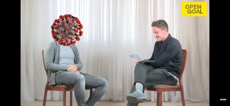 Whit wis it like in training wae some of the older viruses there must have been some characters in the dressing room eh? Did Ebola ever try tae stitch ye up or that