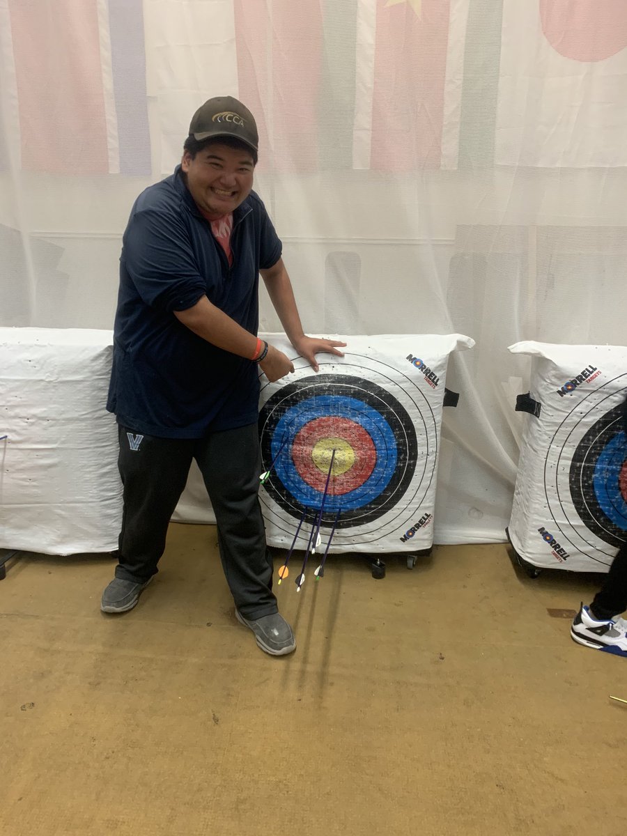 One of our favorite students was super excited about his bullseye <a href="/IDEACenterHS/">IDEA Center HS</a>