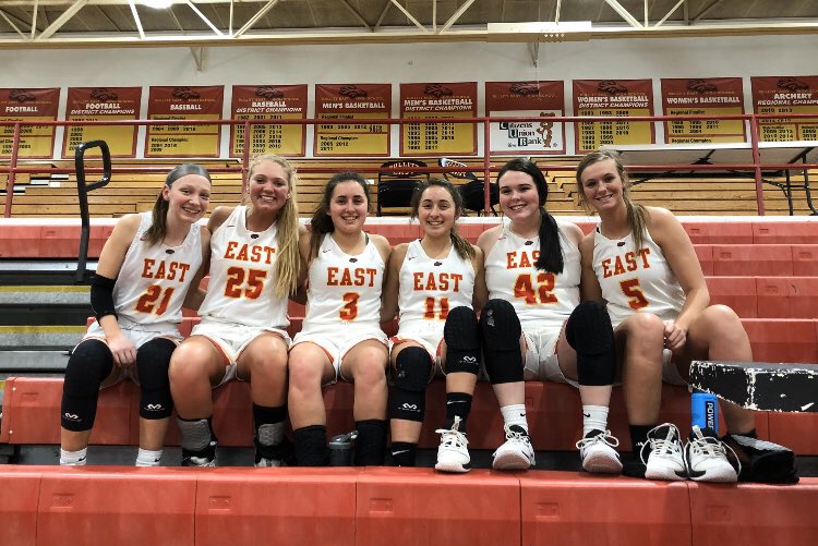 These six seniors helped turn this program into something really special. Even if we don’t get to play again, this will still go down as one of the best Bullitt East Girls Basketball teams to ever wear our colors. Thank you for everything you‘ve done for our team and the school.