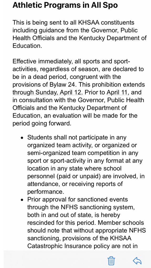 Buckhorn Wildcat Athletics on Twitter "KHSAA Dead Period Until April