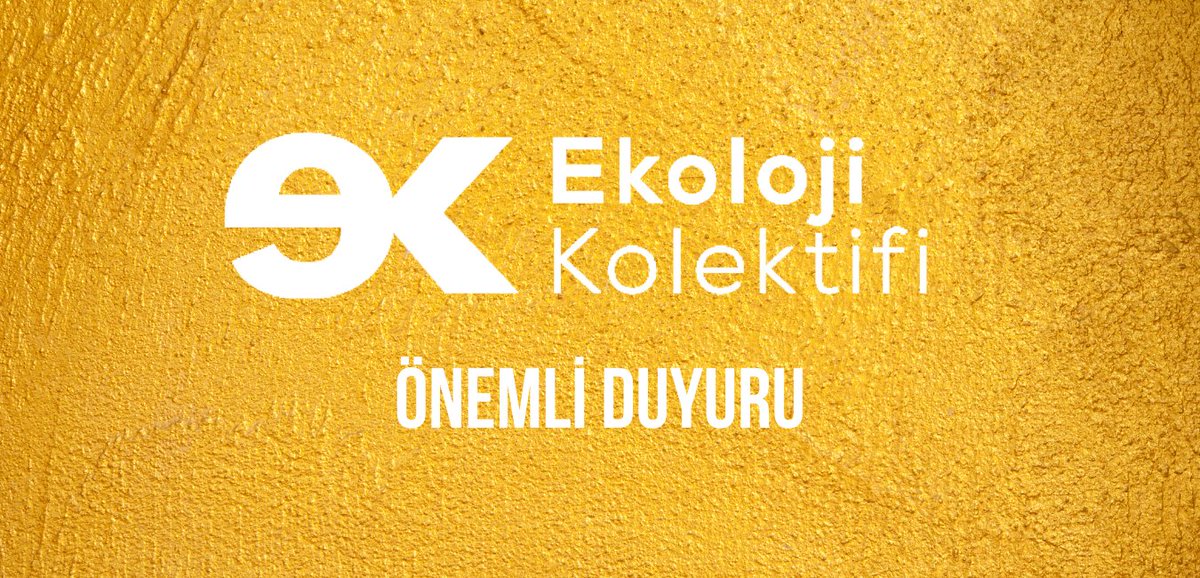 Ekoloji Kolektifi Derneği ofis personeli corona virüsü kapsamında ev eksenli çalışmaya geçmiştir. Bu nedenle 3 hafta boyunca Ekoloji Kolektifi ziyaretlerinizi kabul edemeyeceğiz. Sağlıklı günler dileriz. Dayanışmayla